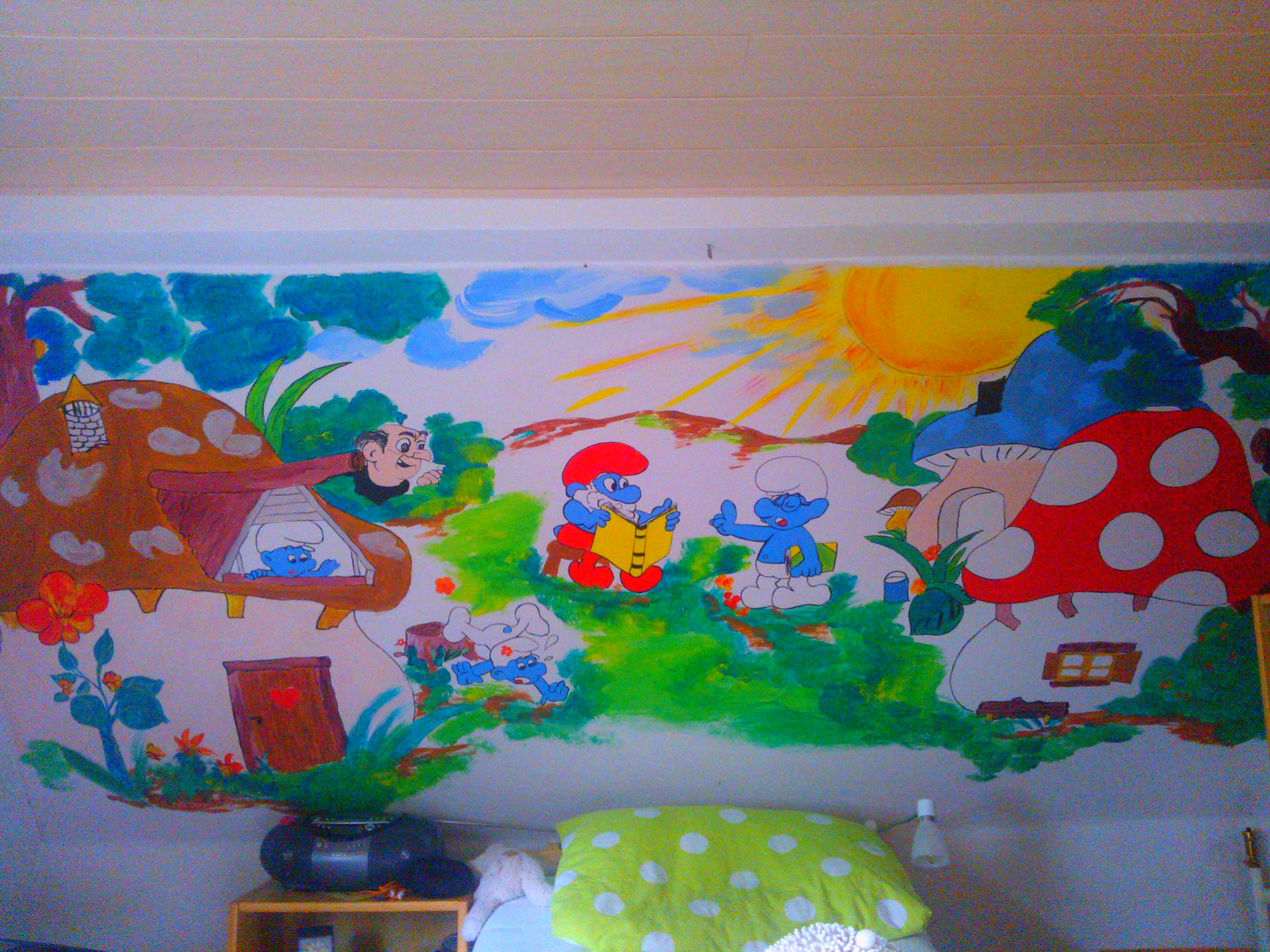 Wandmalerei im schlafzimmer (ideen)
