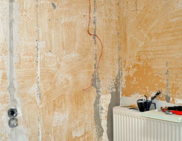 Wand Untergrund - (heimwerken, Renovierung, streichen)