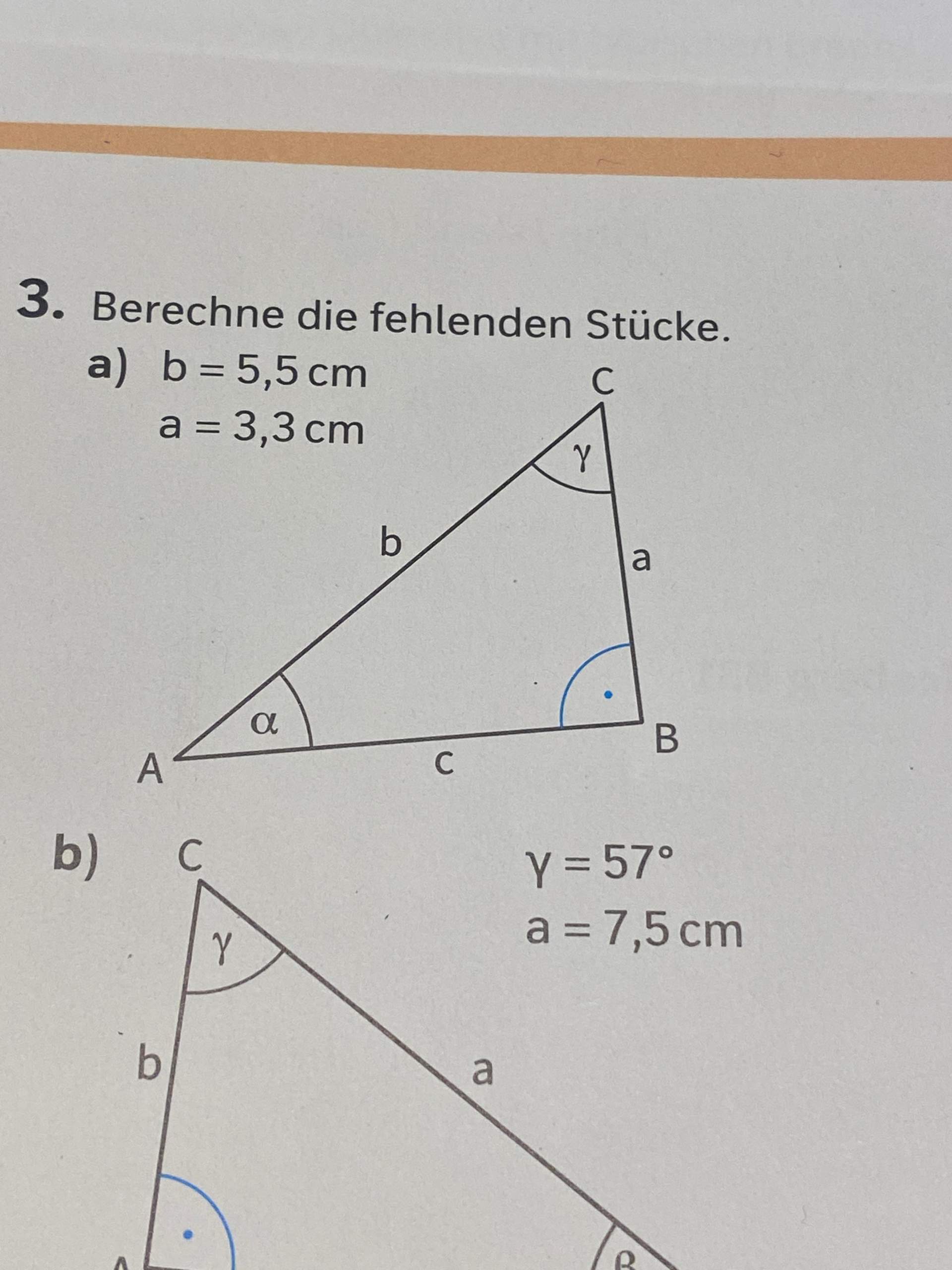 Wann Muss Ich Sinus Cosinus Oder Tangens Anwenden