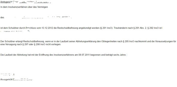 Wann Wird In Der Wohlverhaltensphase Das Letzte Mal Gepfändet