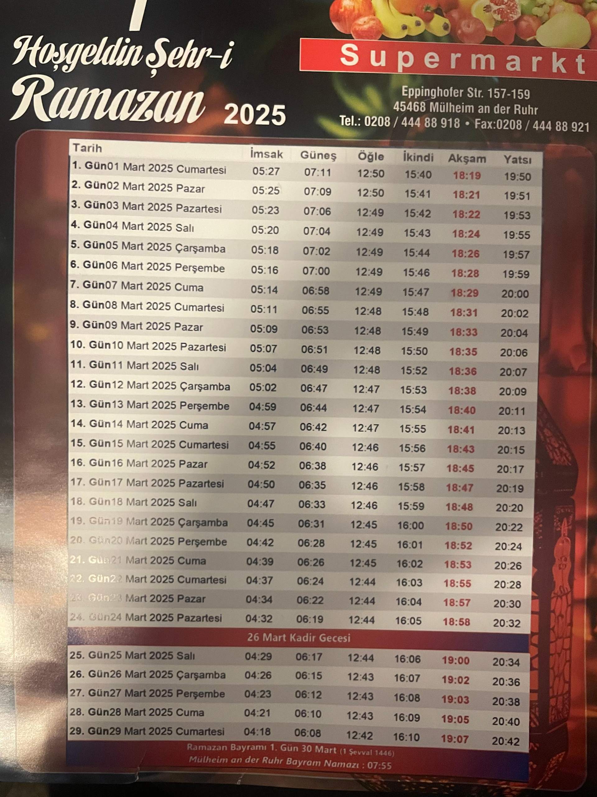  Wann ist Zuckerfest (2025) (Islam, Muslime, Ramadan) Bildidee 