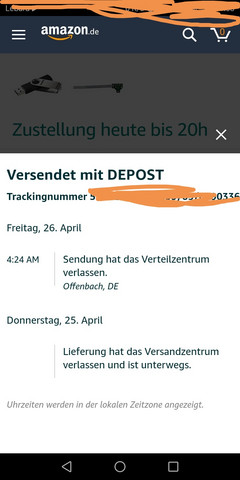 Wann Kommt Meine Bestellung Amazon Deutsche Post Lieferung