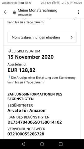 Wann Muss Ich Das Zahlen Auf Rechnung Amazon Finanzen Online Shop Bestellung
