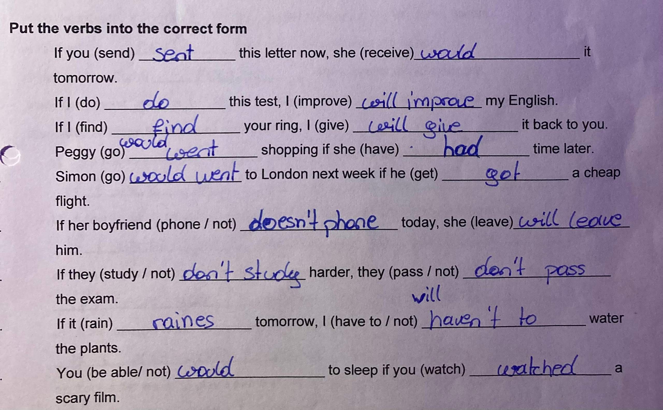 was heißt wann auf englisch