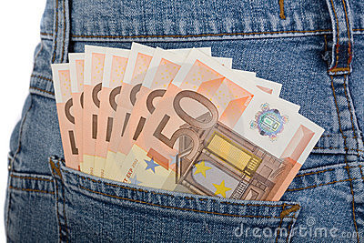 Old 50 Euro banknote - (Geld, Bank, Euro)