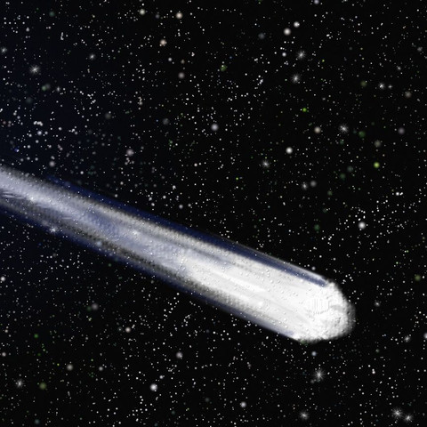 Komet  - (Astronomie, Sterne, Planeten)