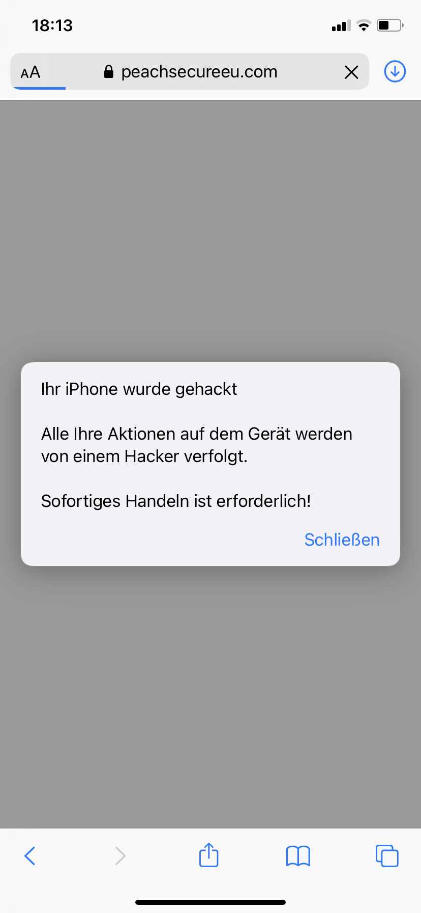 Warning Das Iphone Gehackt Wurde Stimmt Das Computer Handy Hacker