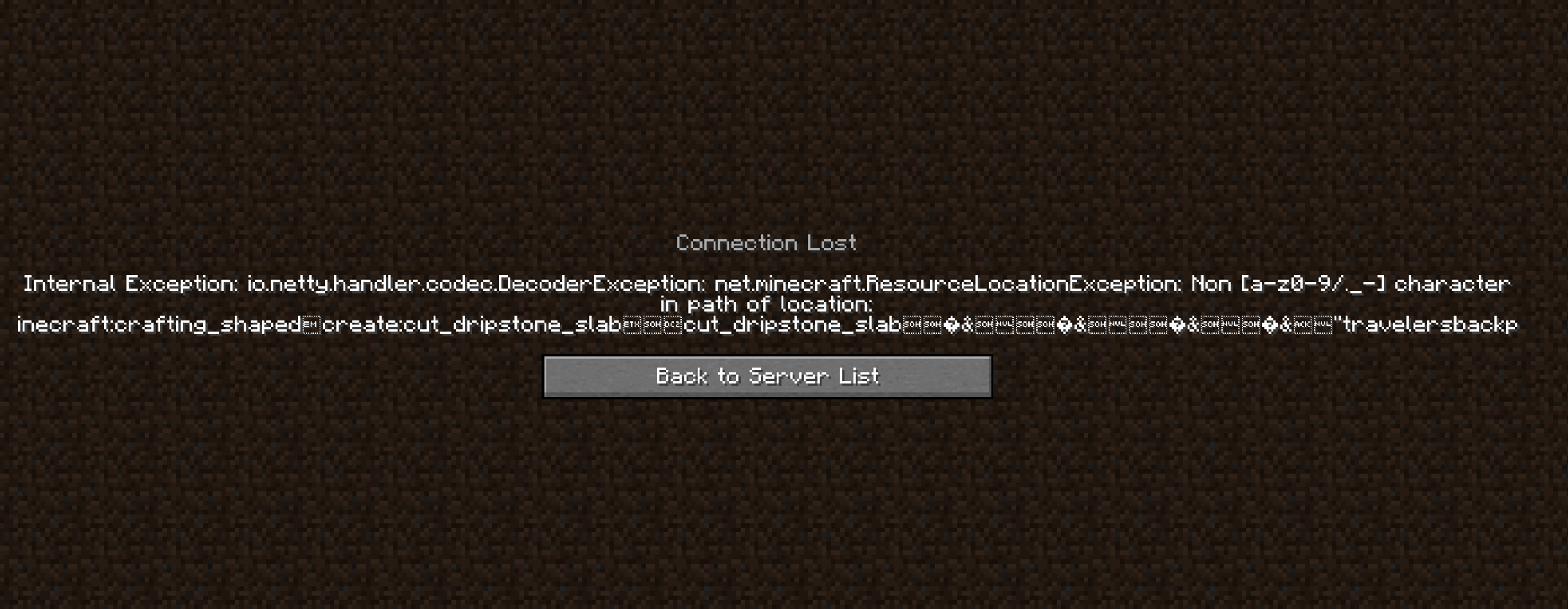 Minecraft Beim Anmeldevorgang Ist Ein Fehler Aufgetreten Warum bekomme ich dies Fehlermeldung beim betreten eines forge 1.19.2