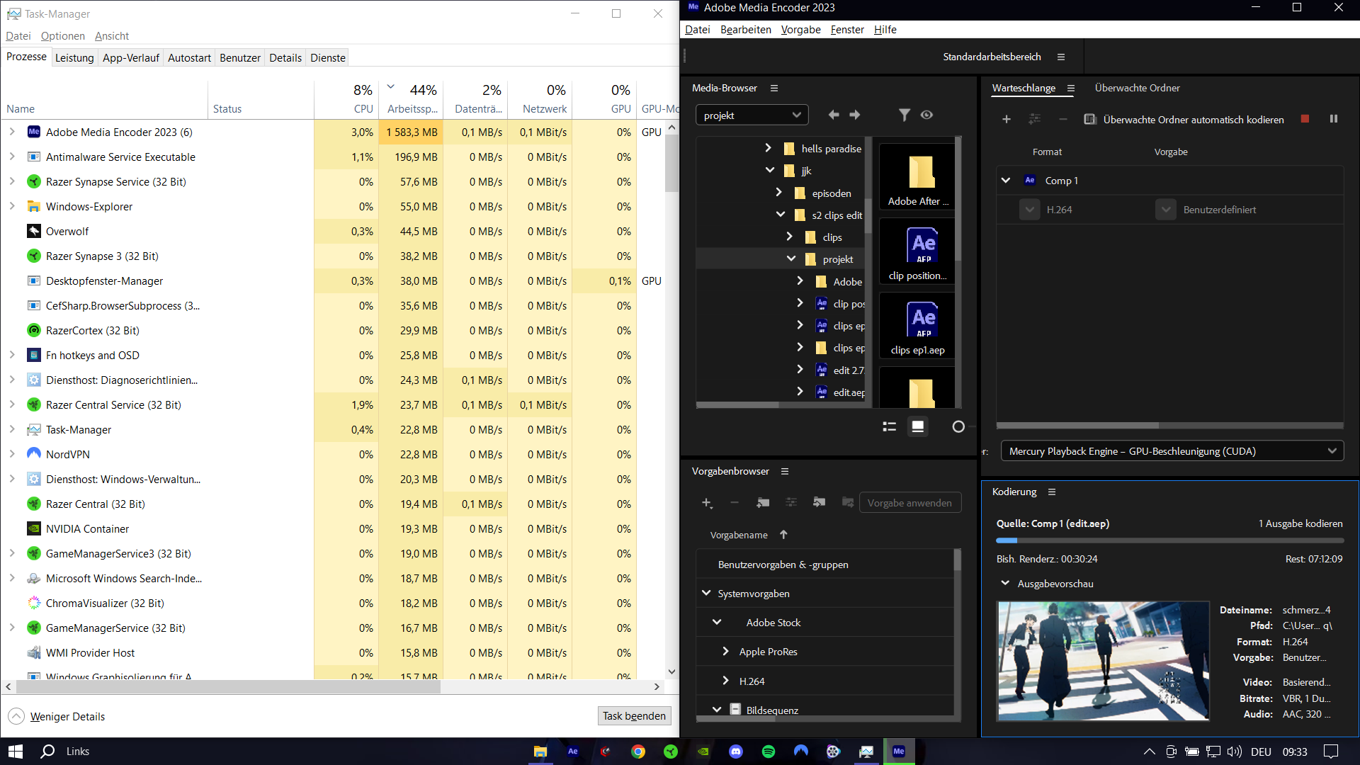 Gpu Video Encoding Adobe warum benutzt Adobe Media Encoder meine GPU nicht? (PC, Windows, Notebook)