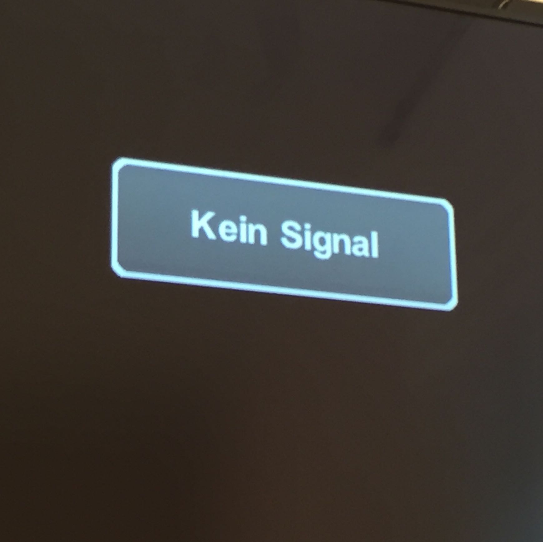 Warum empfange ich kein Signal? (Technik, TV, Fernseher)