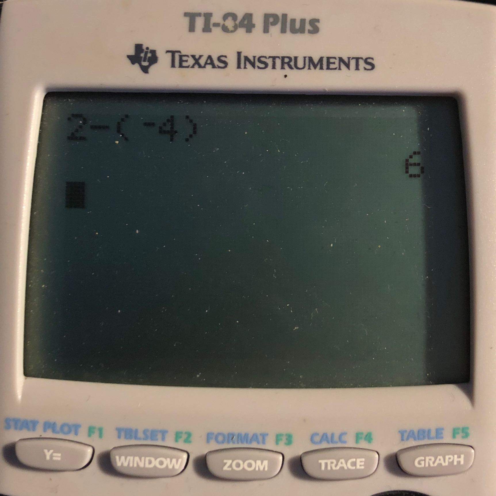 Warum ergibt 2 minus -4 sechs? (Mathematik, rechnen)