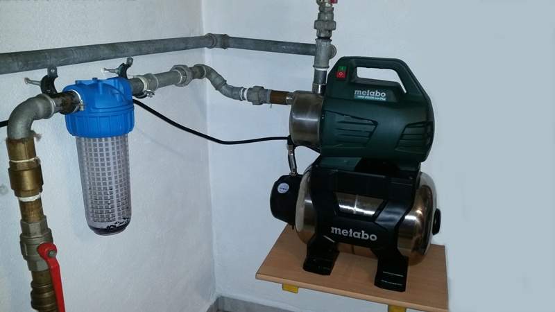 Wasser filter für pumpe und wasser sprayer beschlagen system mit
