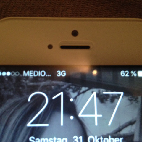 Warum Funktioniert Beim Iphone 5 Der Lockscreen Touchscreen Nicht Panzerfolie Handy Defekt Display