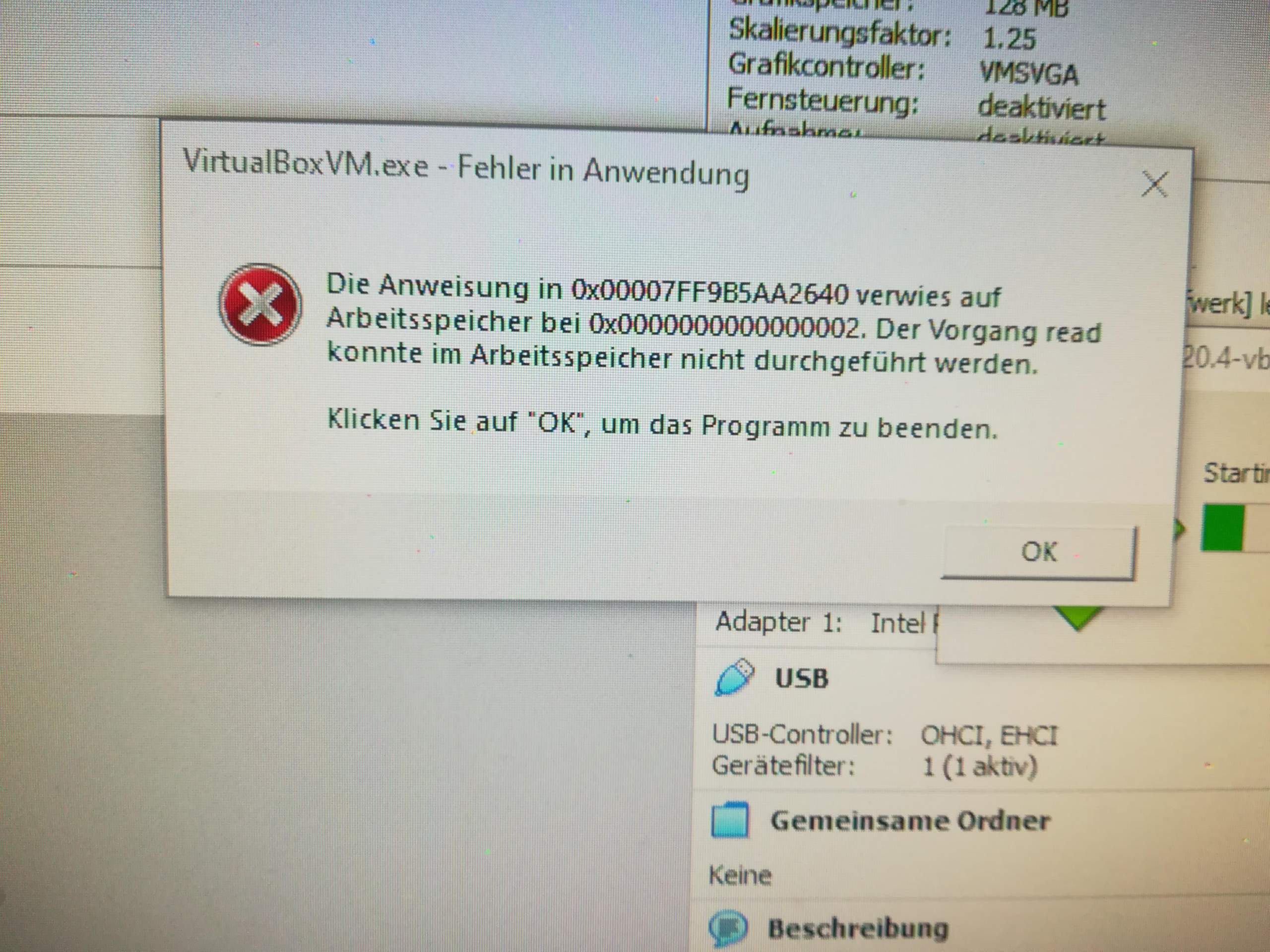 Virtualbox Startet Nicht Mehr , [gelöst!] Virtual Box Probleme mit ...