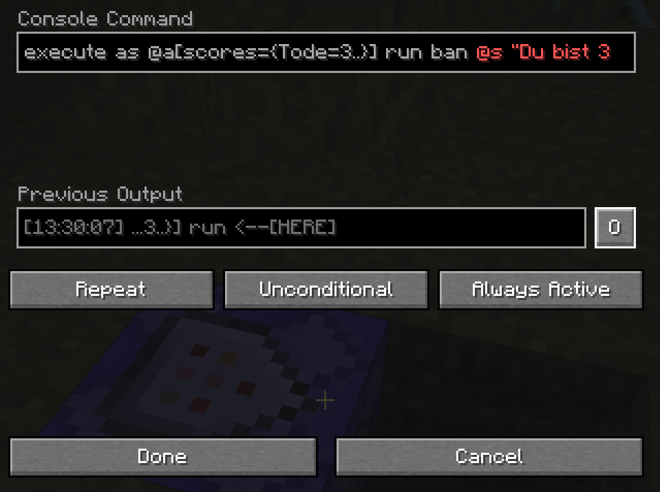 Warum funktioniert dieser Minecraft Comand nicht? (PC, Computerspiele ...