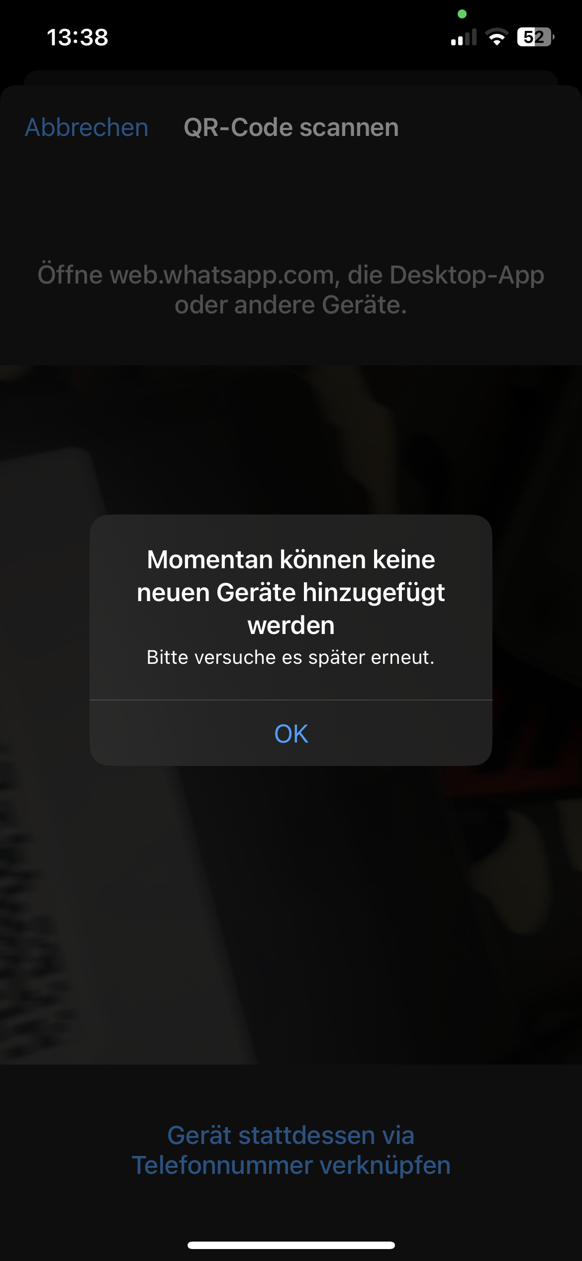 Warum funktioniert es nicht? (Apple, iPhone, App)