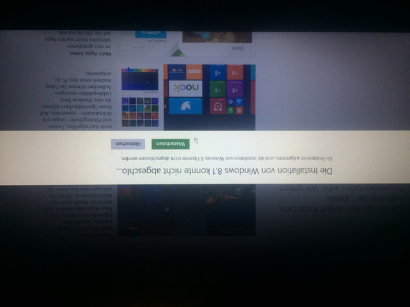 Fehlermeldung: - (Computer, Windows, Update)