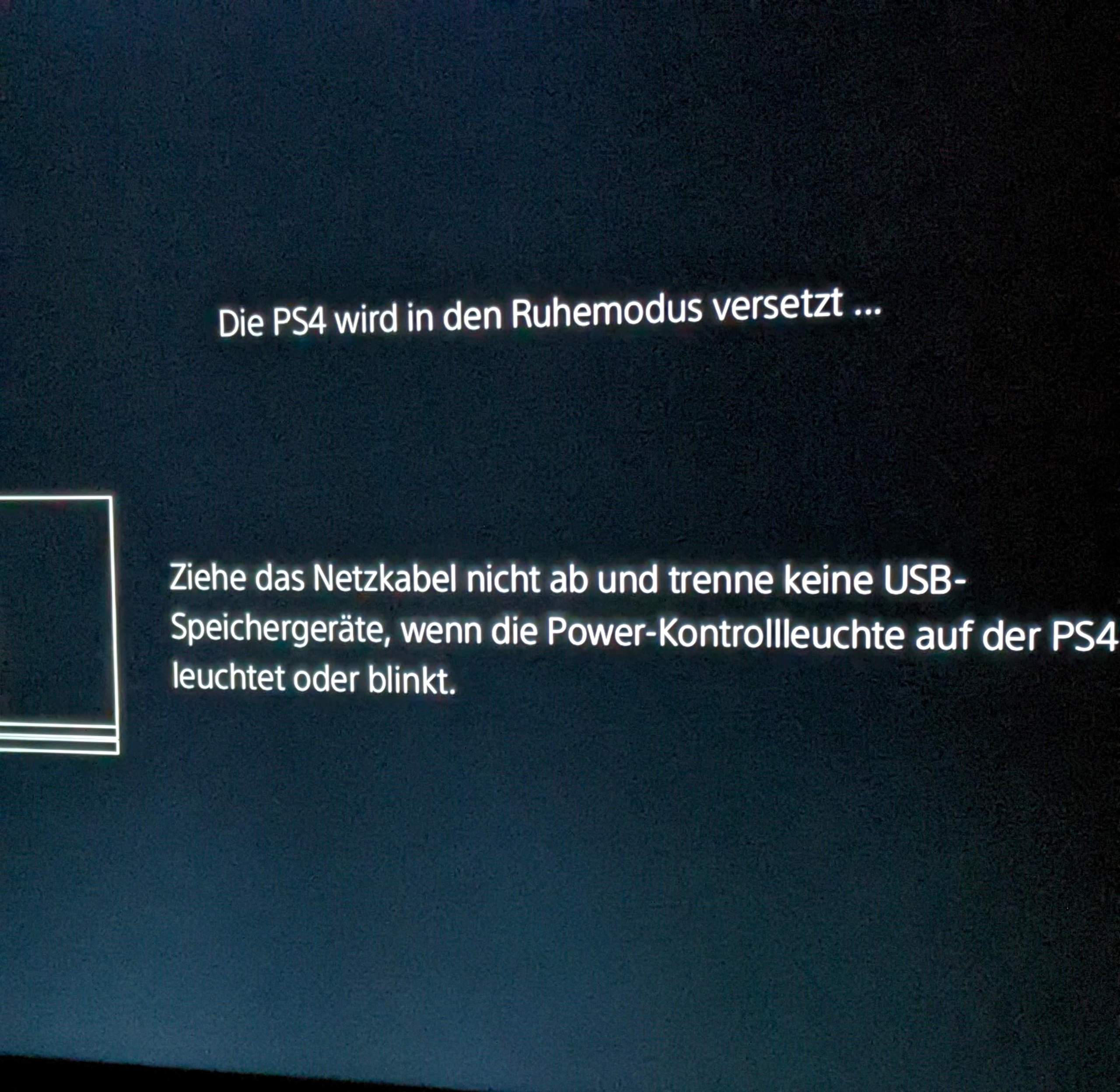 Warum geht meine ps4 nicht aus? (PlayStation 4, PlayStation 5)