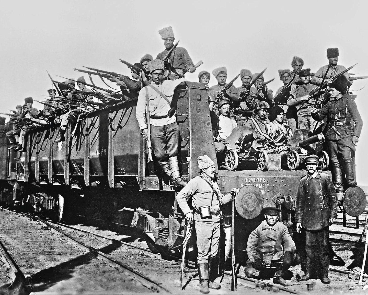 Warum gewannen die bolschewiki den russischen Bürgerkrieg gegen die ...