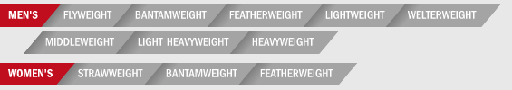 Übersicht Gewichtsklassen UFC - (Gesundheit und Medizin, Sport, Kampfsport)