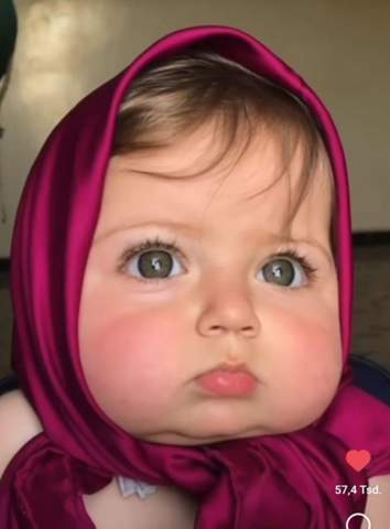 Warum haben Babys größere Augen?