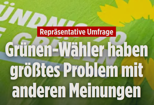Warum haben Grüne die größten Probleme? (Psychologie, Politik, Partei)