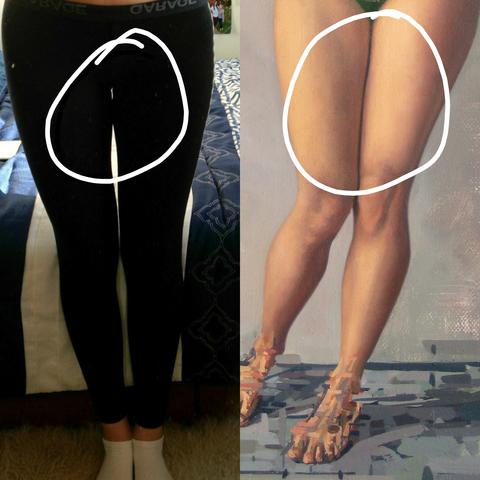 Warum Haben Manche Frauen Normale Figur Entweder Einen Kleinen Loch Zwischen Den Beinen Oder Sie Sind Ganz Zusammen Bild Bilder Beine