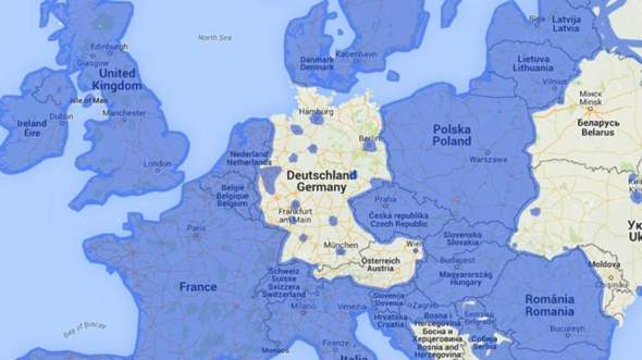 Warum hat Deutschland sowenig Google "Street view"?
