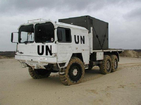 Warum hat die Bundeswehr im Libanon keine UN Fahrzeuge ...