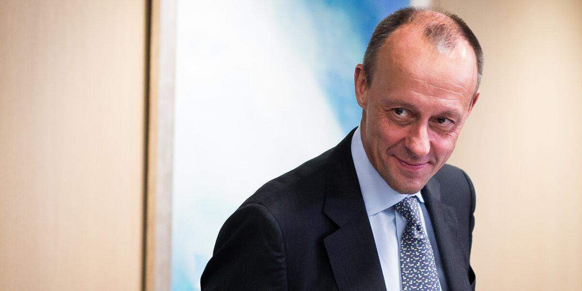 Warum hat Friedrich Merz so ein winziges Büschel "Haare" vorne noch auf seinem Kopf? (Glatze)