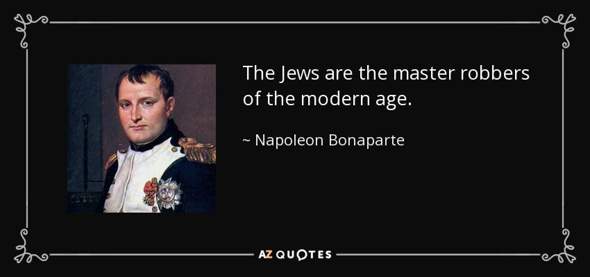 Warum hat Napoleon diesen Satz über Juden gesagt?