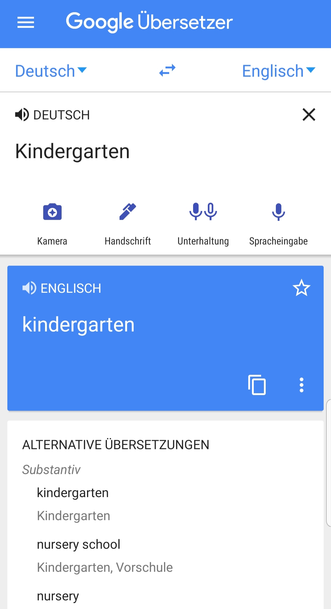 Warum Heisst Kindergarten Auf Englisch Auch Kindergarten Schule Deutsch Sprache