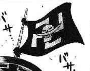 Warum ist Aces Whitebeard Tatoo auf so vielen Fanbildern ein Hakenkreuz?! (One  Piece) (Anime, ACE)