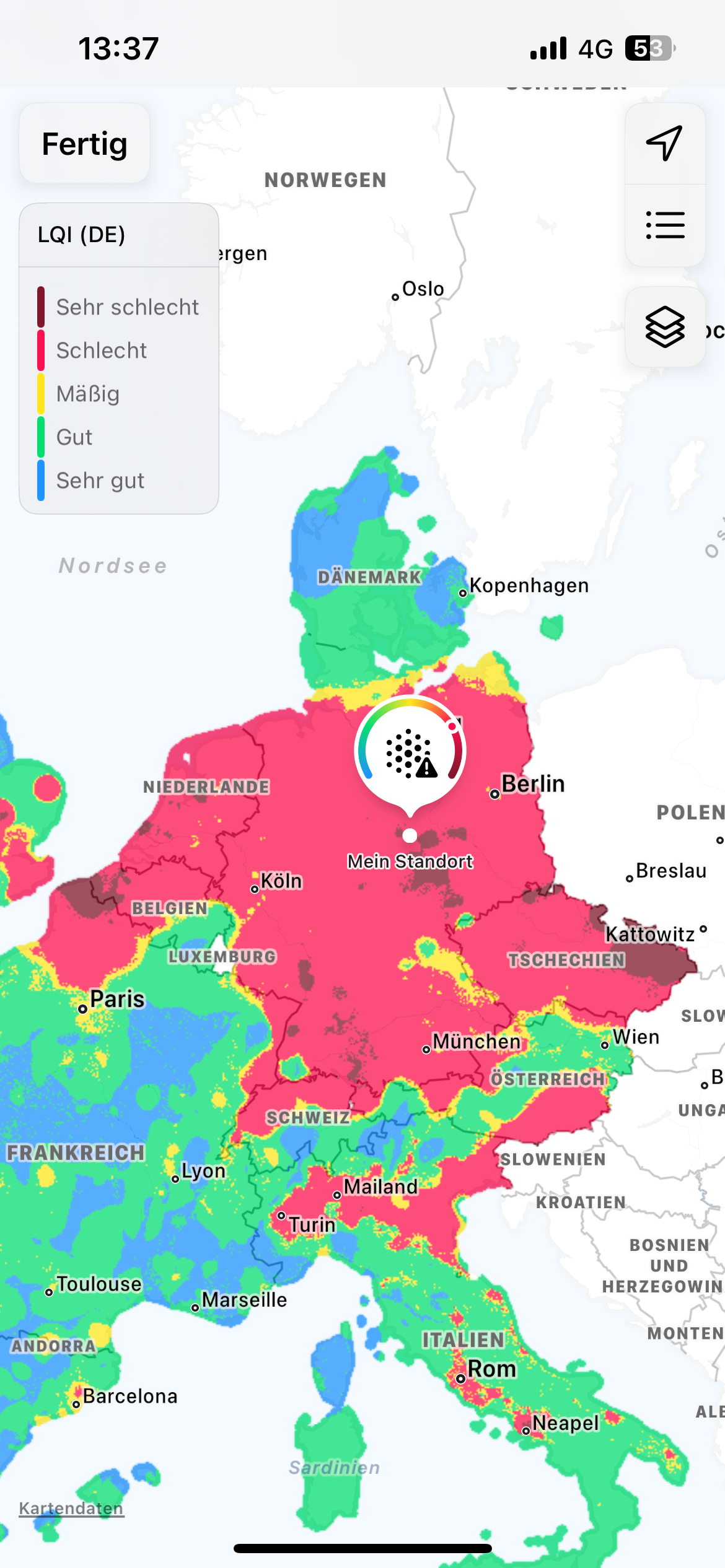 Warum ist die Luftqualität in Deutschland gerade so schlecht? (Wetter