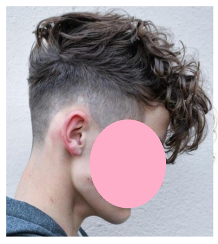 Warum ist diese Frisur mit extrem kurzen Seiten und langen Locken oben auf dem Kopf derzeit so beliebt?