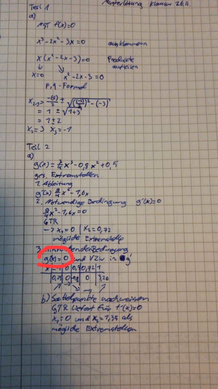 Warum ist diese hinreichende bedingung richtig? (Mathematik)