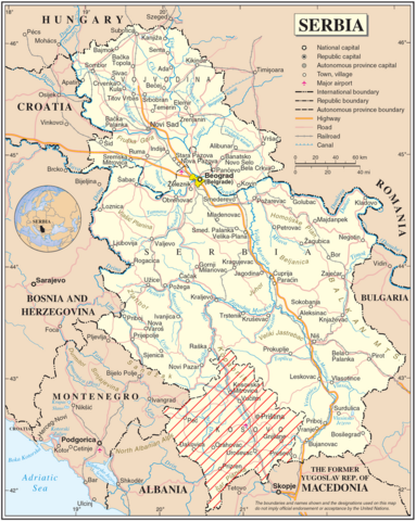 Warum Ist Kosovo Durchgestrichen Politik Serbien Albanien