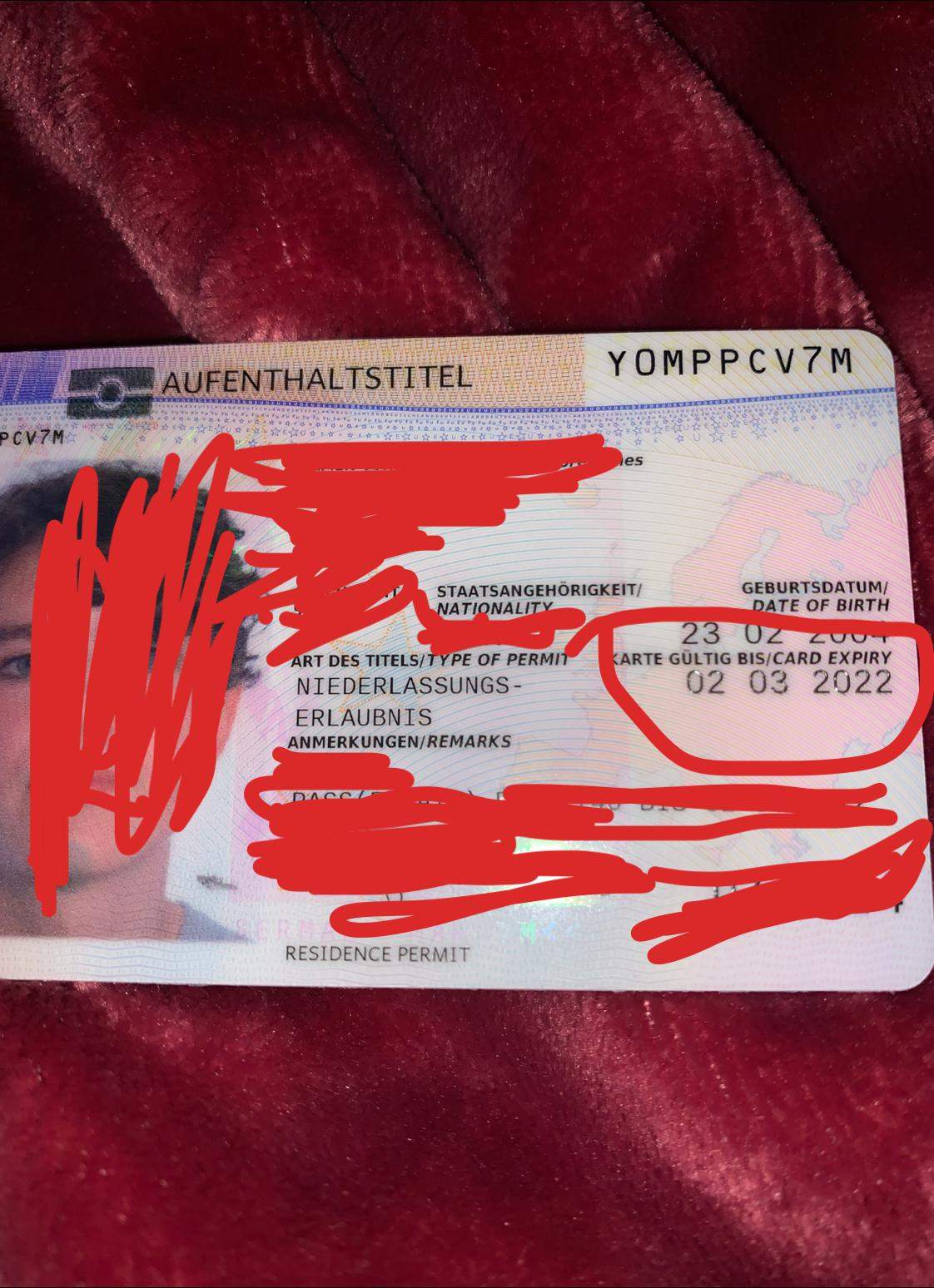 Warum ist meine Niederlassungserlaubnis befristet? (Recht