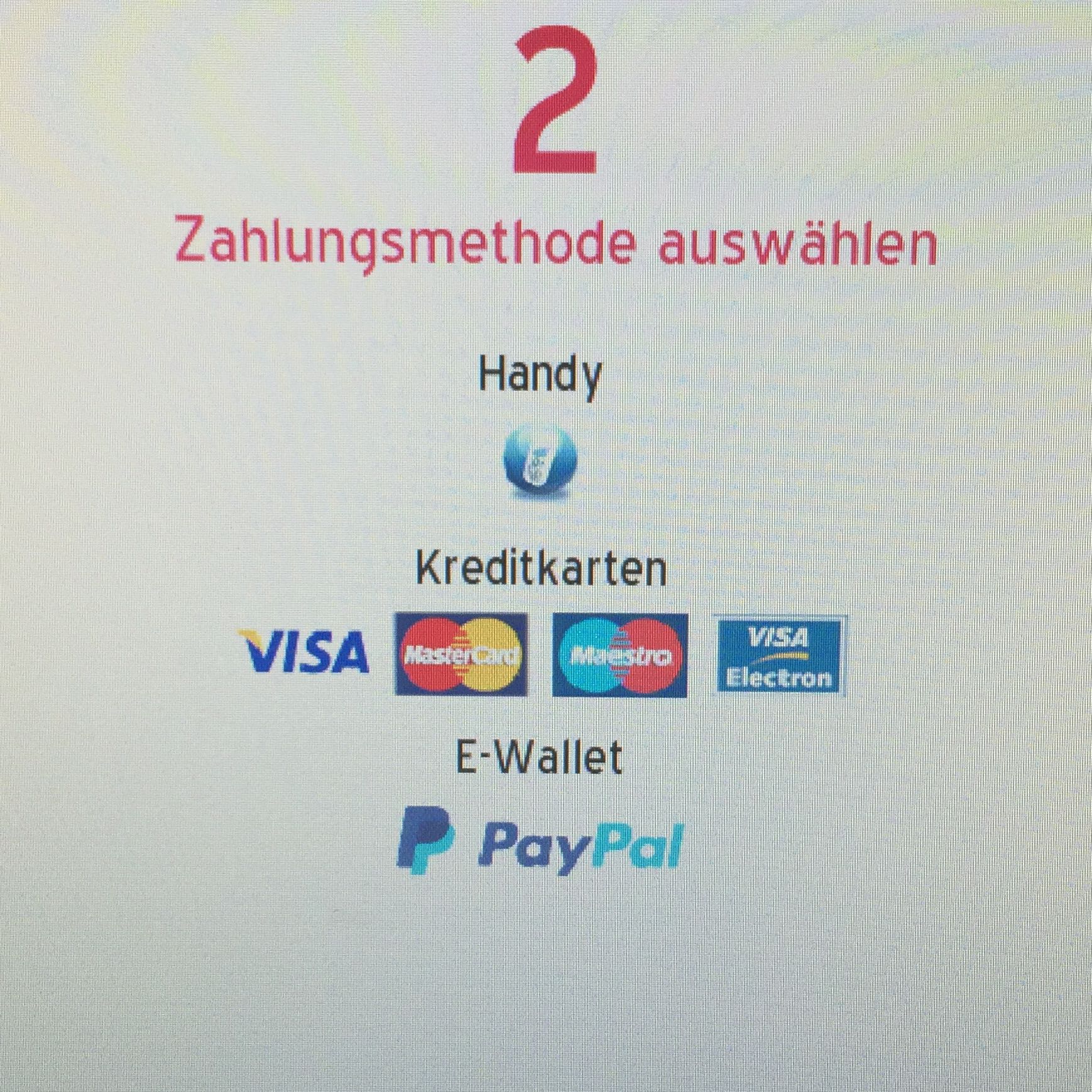 Warum kann ich bei msp nicht mit paysafe bezahlen?