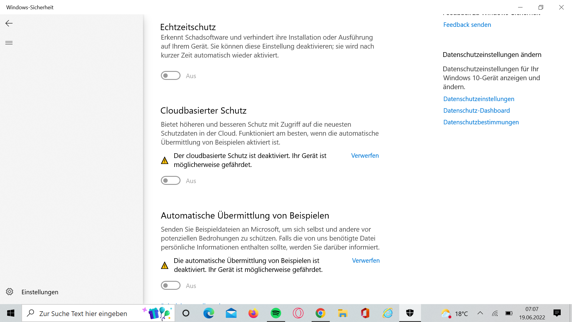 Viren Und Bedrohungsschutz Lässt Sich Nicht Starten Warum kann ich die einstellungen für viren & bedrohungsschutz nicht