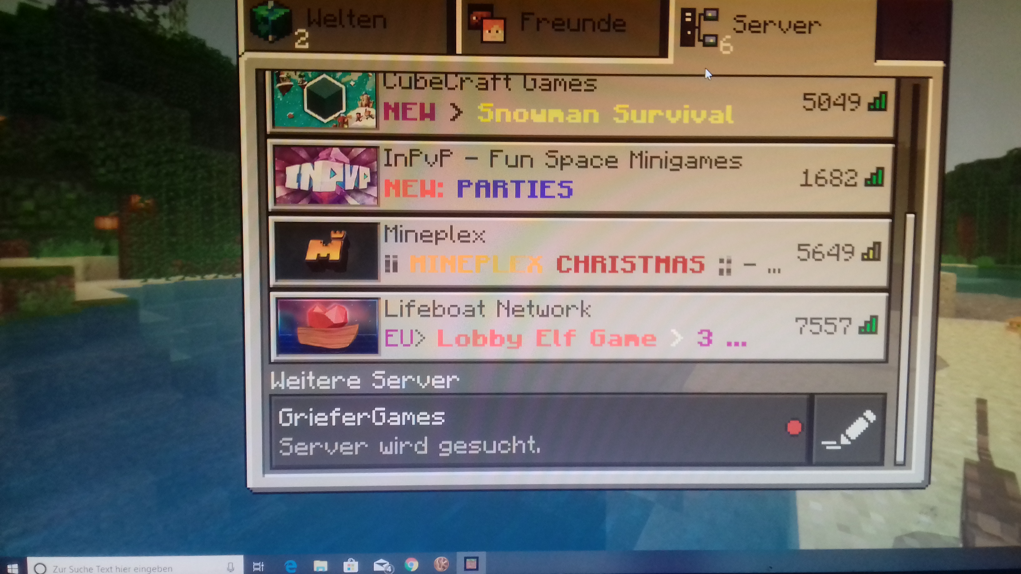 Warum kann ich keinen Server beitreten? (Computer, Technik, Minecraft)