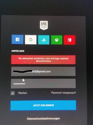 Epic games support email adresse