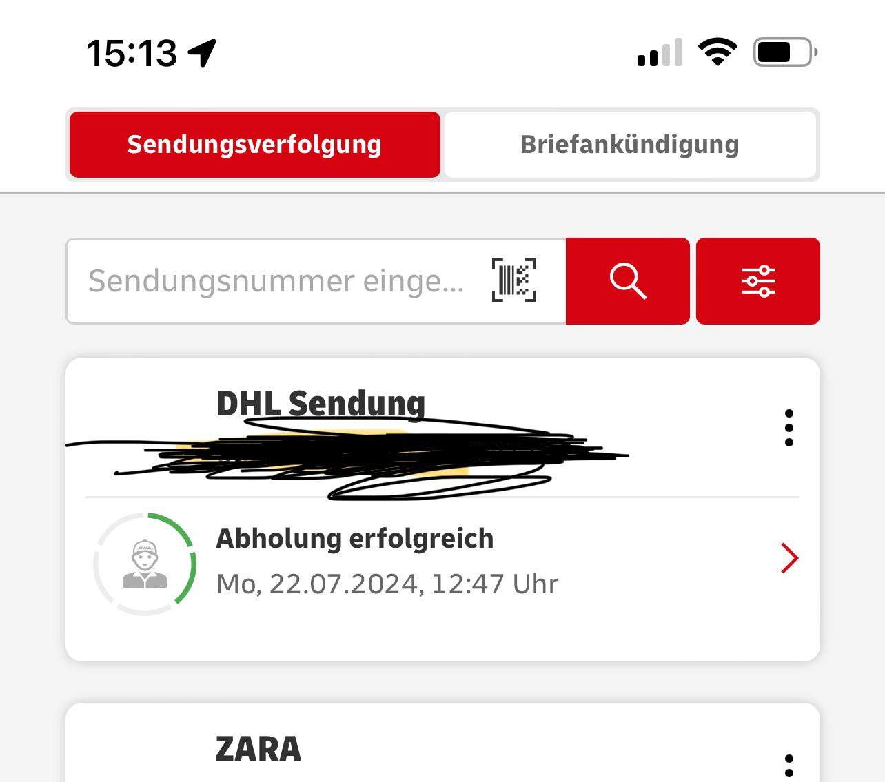 Warum kann ich nicht die Zustellung ändern DHL? (Post, Versand)