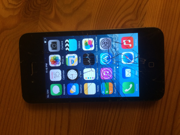 iPhone 4 Display sowie Home-Button defekt und Icloud Passwort vergessen  - (Handy, Kleinanzeigen)
