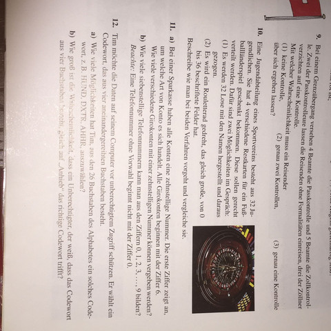 Die Aufgabe 11 - (Schule, Mathe, Mathematik)
