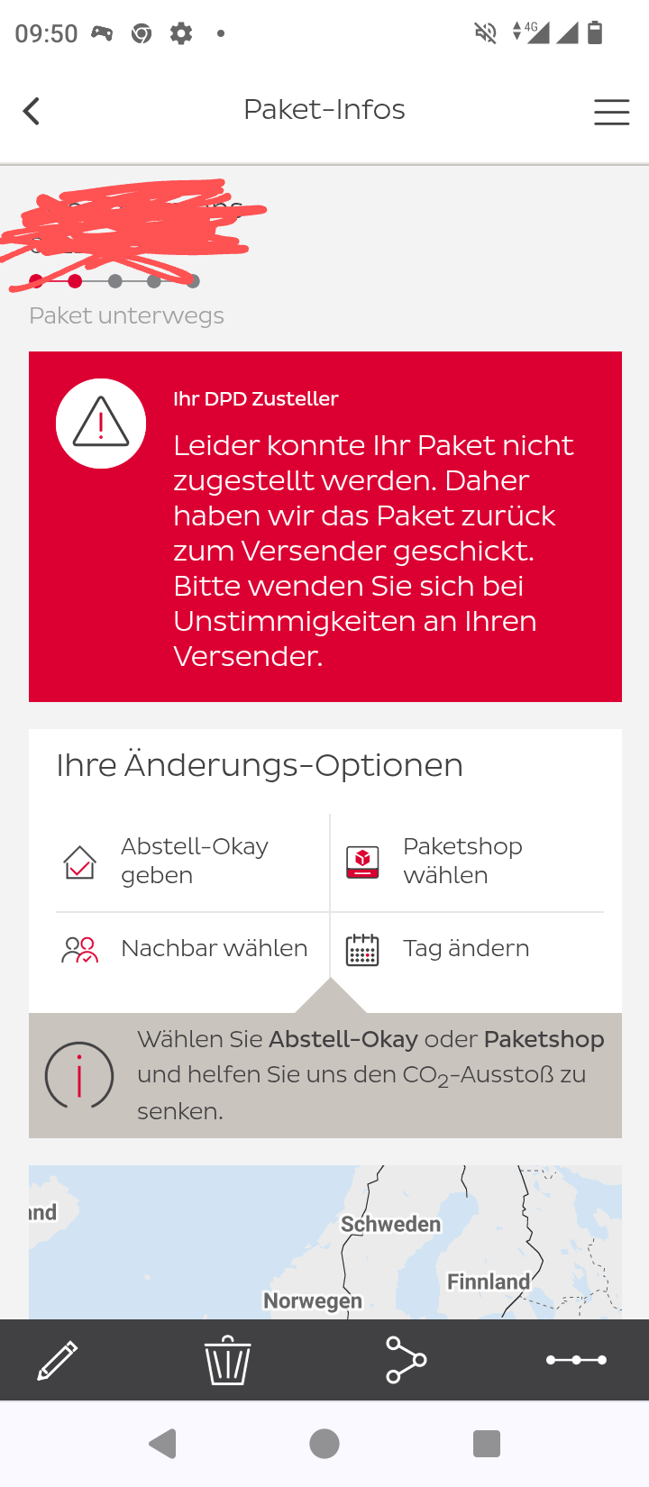 Dpd Paket Konnte Nicht Wie Geplant Zugestellt Werden Warum können meine Pakete nicht zugestellt werden? (Post, Versand