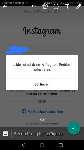Alten instagram account löschen ohne passwort
