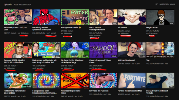 - (Internet, YouTube, Geld verdienen)
