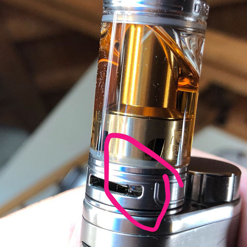 Warum luft das Liquid bei meinem IStick Pico (Ello Mini) unten an der ffnung heraus, wenn ich den Stick nach vorne neige? (Technik, Technologie, Verdampfer) Warum luft das Liquid bei meinem IStick Pico (Ello Mini) unten an der ffnung heraus, wenn ich den Stick nach vorne neige? (Technik, Technologie, Verdampfer)