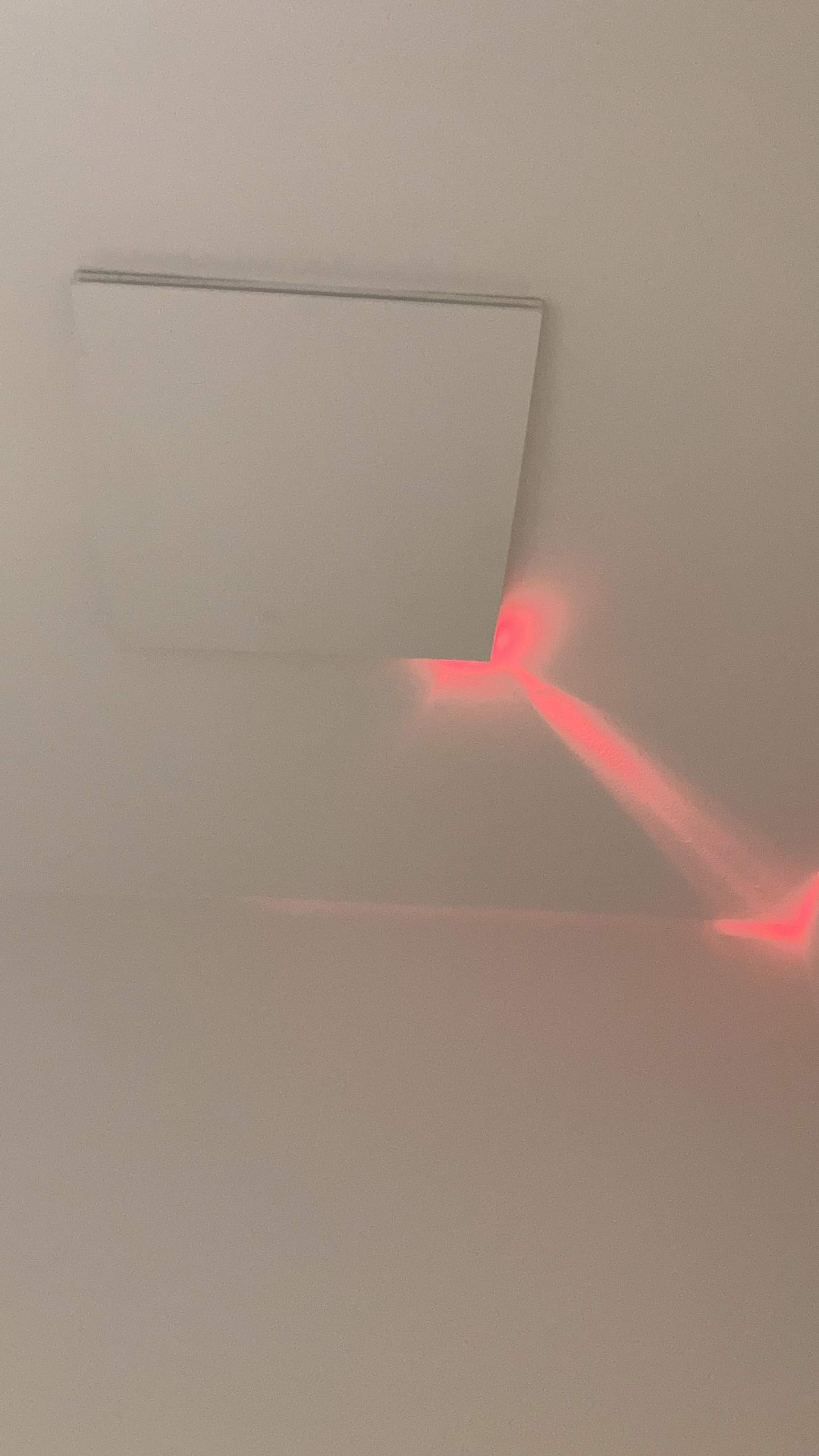 Warum leuchtet aus meinem Badezimmer Entlüfter ein rotes Licht